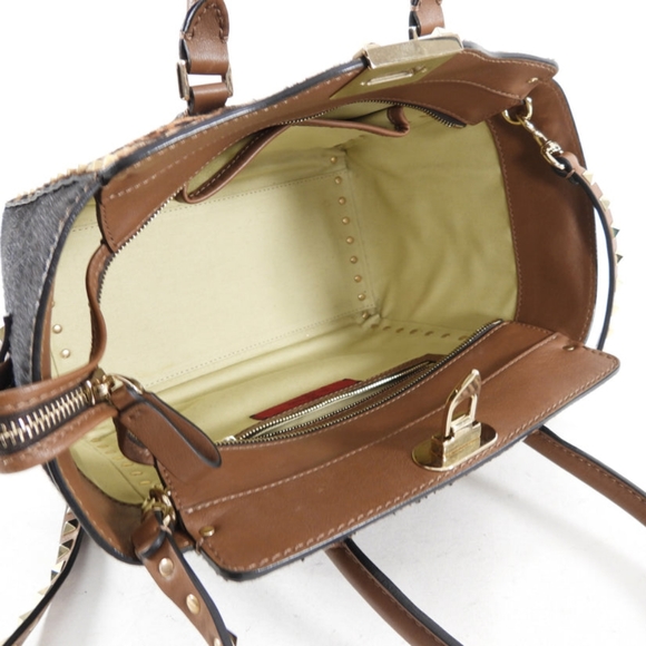 Sale⏰Gorgeous Valentino Rockstud leopard- Rare 3in1 wear - Picture 14 of 16